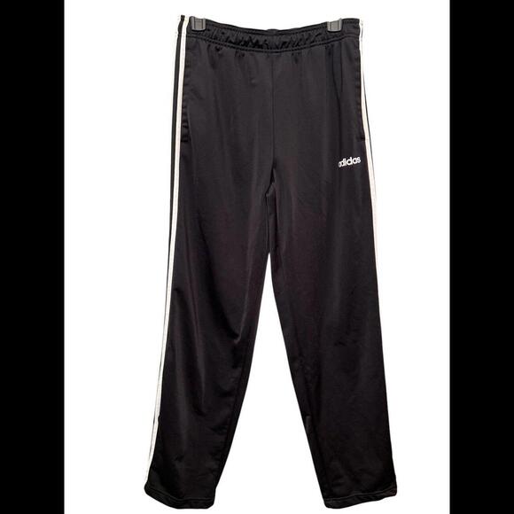 adidas Essentials 3-Stripes Men's Sweatpants - Black, Size M - Picture 2 of 8